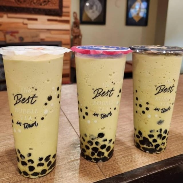 Bubble Tea with Tapioca Boba.